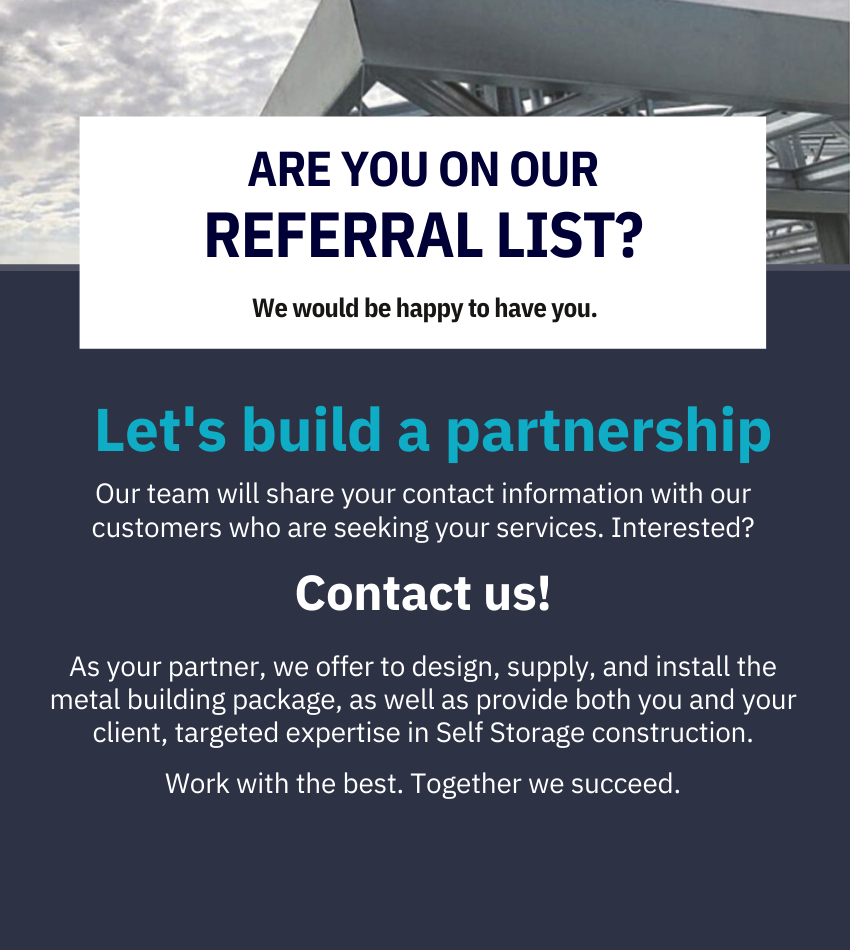 Are you on our referral list?  We would be happy to have you.  Our team will share your contact information with our  customers who are seeking your services. Interested?   Contact us!